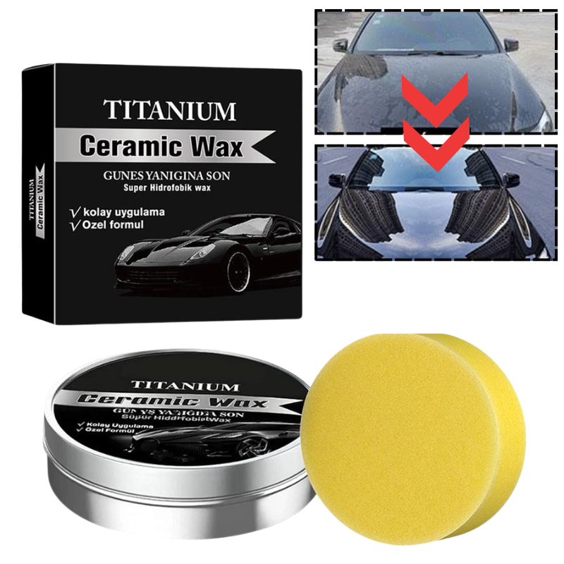 Car Wax Ceramic Coating - 1-5 piezas de cera cerámica en