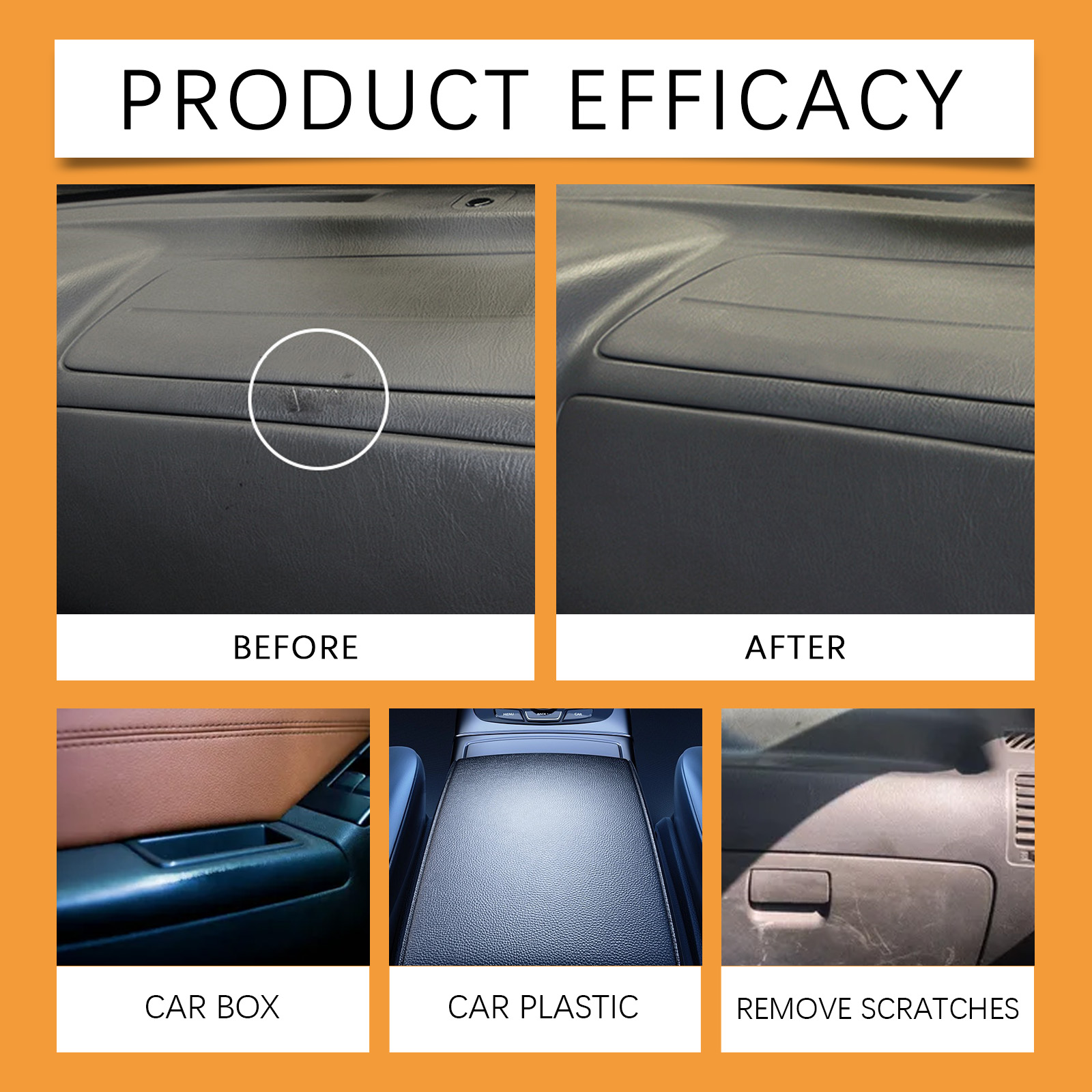 Pasta restauradora de plástico - Leather Cleaner Interior reseña y precio
