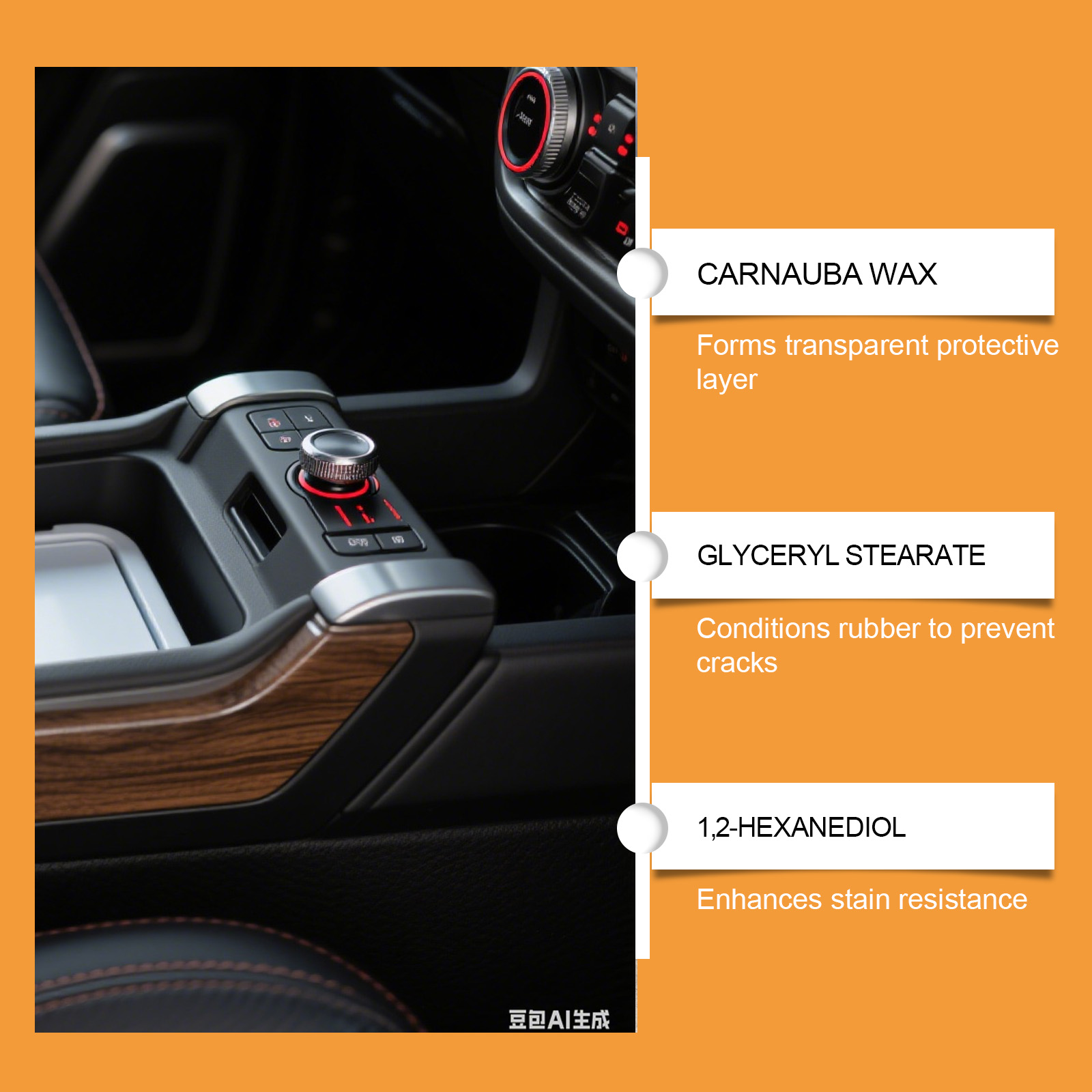 Pasta restauradora de plástico - Leather Cleaner Interior reseña y precio