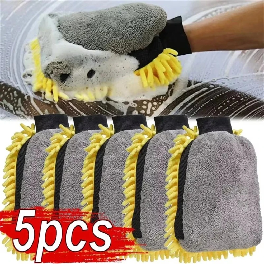 Guantes para lavado de coches, - Detailing Brush Set reseña y precio