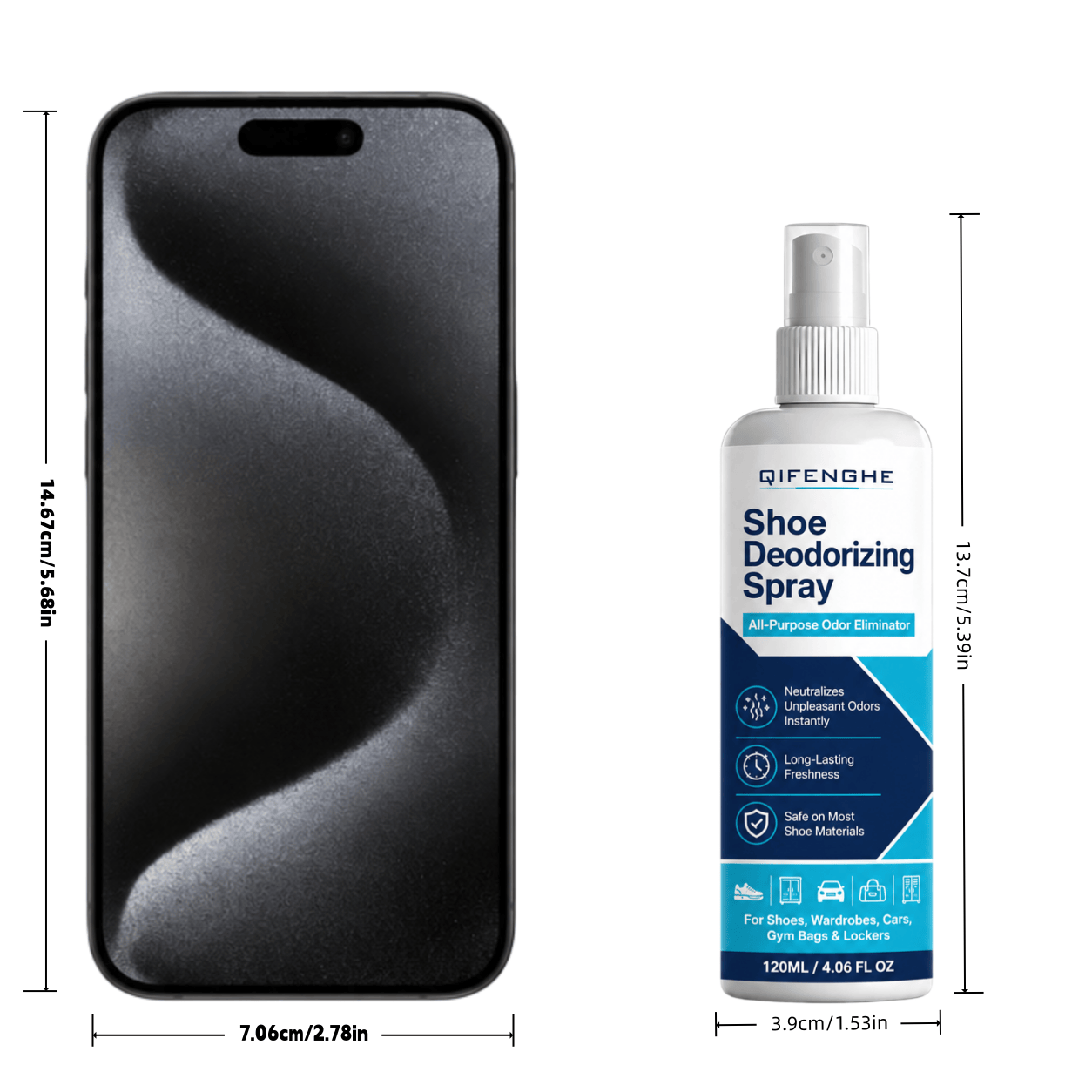 Spray desodorante para zapatos - Odor Eliminator Car reseña y precio